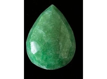 30.75 Ct Tear Drop Emerald Gemstone