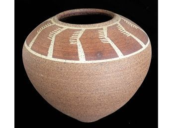 Hand Made Decorative Clay Vase