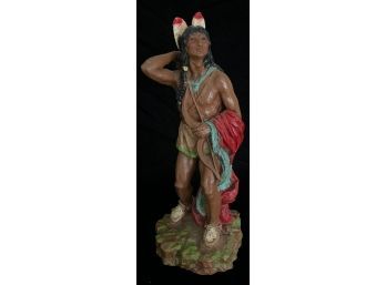 Native American Universal Statuary Corp Warrior 1970's Statue