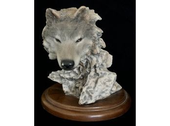 Mill Creek Studios Misfit Wolf Sculpture