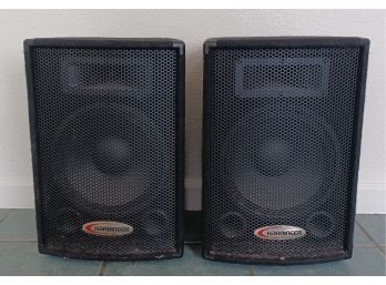 Set Of Two Harbinger HA60 Speakers