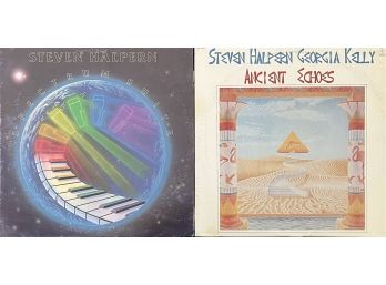 2 Steven Halpern Records Incl. Spectrum Suite & Ancient Echoes