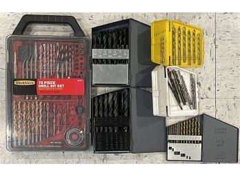 Assorted Lot Of Drill Bits