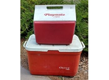 Lot Of Two Coolers