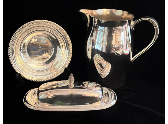 Collection Of Silver Dishes