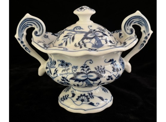 Antique Blue Danube Porcelain Dish