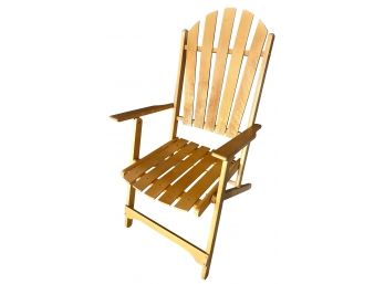 4 Wood Adirondack Lawn Chairs Made In Canada