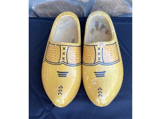 Wooden Dutch Shoes (as Is)