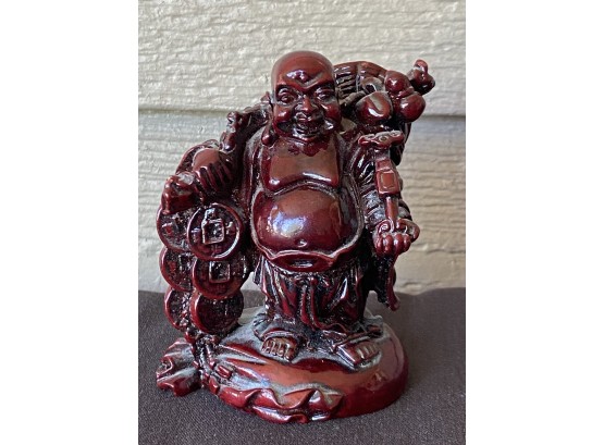 Small Weighted Buddha Icon With Intricate Details