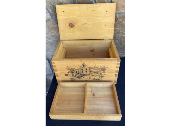 Handmade Decorative Shoe Box With Insert (Please See Pictures)