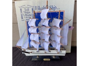 Whaling Ship Replica By The Heritage Mint LTD In Original Box