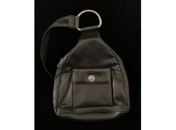 Black Great American Leatherworks Convertible Backpack