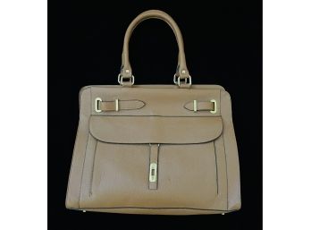 Victoria Napoli 'Fontana' Brown Leather Bag