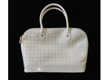 White Arcadia Genuine Leather Bag