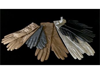 Assortment Of Ladies Leather Gloves #1