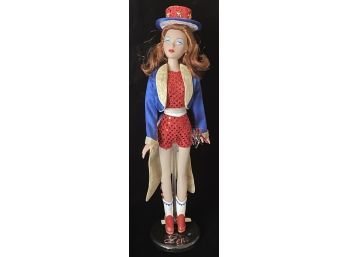 Vintage Ashton Drake Galleries 5th Anniversary 2000 Gene Doll Series 'stand Up And Cheer' Doll In Original Box