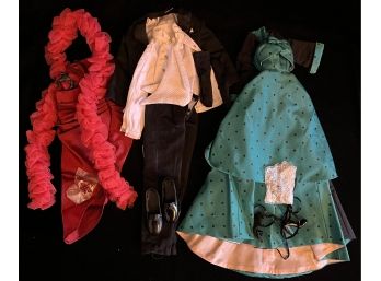 Lot Of Only Ashton-Drake Gene Doll Clothes Incl. Trent Doll Outfit