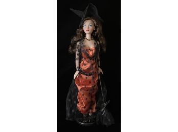 Ashton Drake Galleries Gene Doll Series 'simply Gene Bru. As The Witch' Doll In Original Box