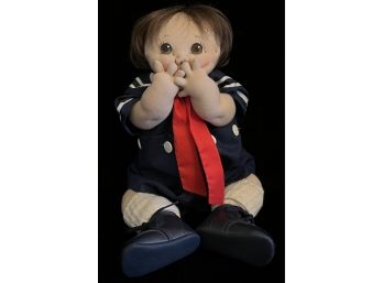 Unique Signed Jan Shackelford Collectible Doll 'Baby Randy'