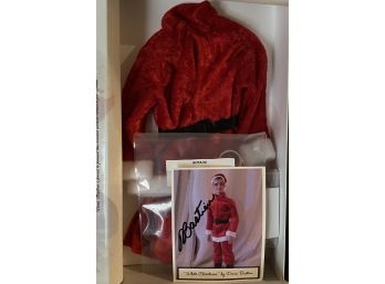 NIB Vintage Trent Doll 'White Christmas' Outfit By Denis Bastien