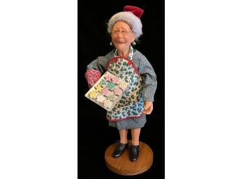 Richard Simmons 'Christmas Nana' Doll By Master Artist Annie Wahl