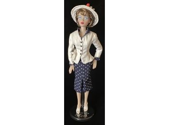 Ashton Drake Galleries Gene Doll Series 'sunday Afternoon On Love In Bloom' Doll In Original Box