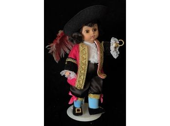Madame Alexander Captain Hook Doll W Stand