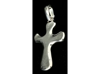 Sterling Silver Cross Clasp Pendant