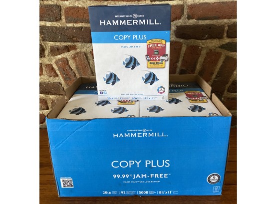 9 Full Reams Of Hammermill Copy Paper 8.5 X 11