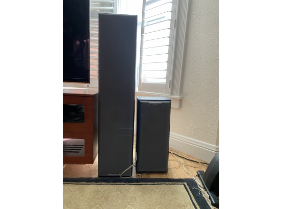 Pair Of Two Sony Surround Sound Speakers (1 Of 2)