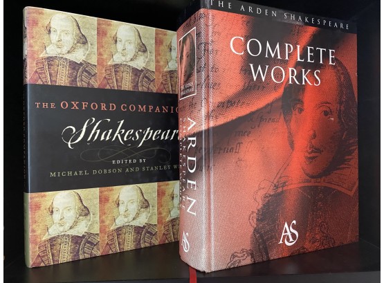 Group Of Two Large Volumes On Williams Shakespeare Including His Complete Works