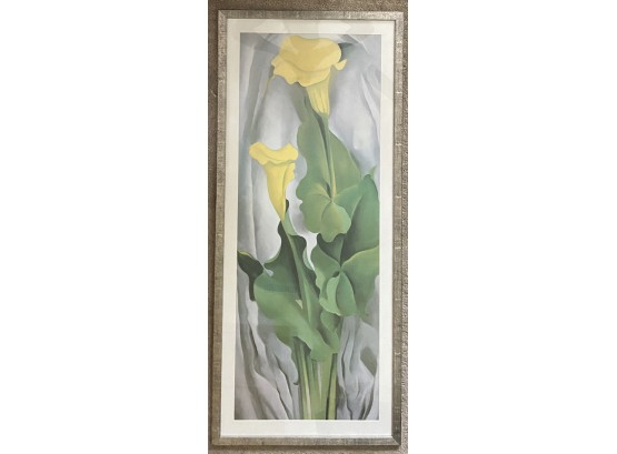 Georgia O'keeffe Poster Print Of Flowers In Frame