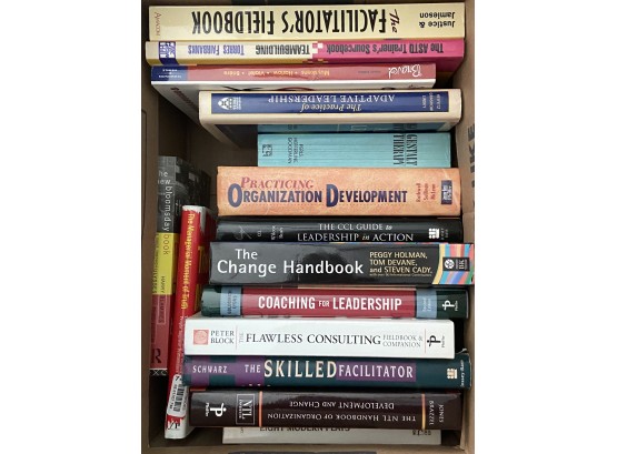 Collection Of Executive Leadership Books Including The Change Handbook
