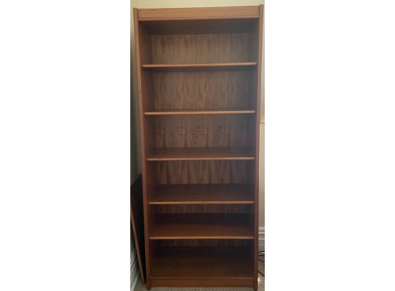 Large Wooden 6 Shelf Book Shelf