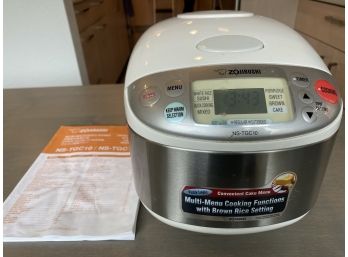 Zojirushi Rice Cooker & Warmer Model NS-TGC10