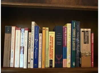 Collection Of Mostly Paperback Books Including Meditation, Sprituality, & Flaubert & Proust