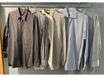 7 Mens Dress Shirts 15.5 - 34 From Eton, Scott Barber, And More