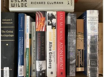 Collection Of Mostly Hardcover History & Fiction Books Including Ian McEwan & The Gulag Archipelago