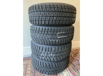 Bridgestone Blizzak Set Of 4 Snow Tires 225/55R18 98H