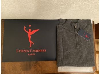 Brand New Citizen Cashmere Men’s Jumper With Tags & Original Packaging