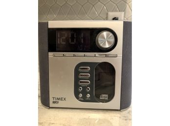 Timex Stereo CD Clock Radio With Preset Tuning And Nature Sounds