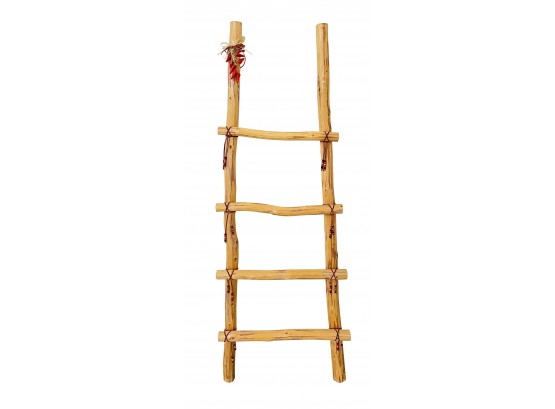 Traditional Wood Kiva Ladder