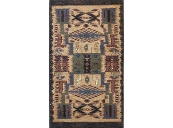 Small Southwestern Themed Rug By Oriental Weavers Color Is Dakota Black