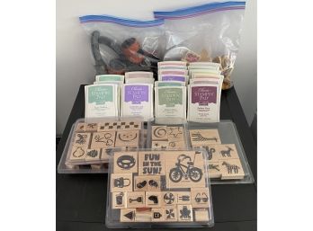Stamp And Stamp Pad Collection