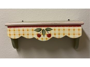 Small Hand Painted Wooden Shelf