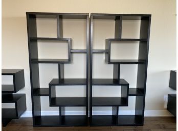 Two Piece Large Display Shelving Unit