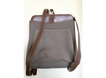 Cole Haan Backpack In Khaki Green