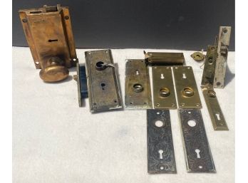 Vintage Door Knob, Lock, And More