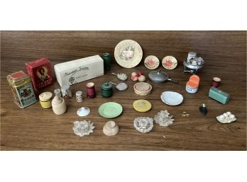 Lot Of Assorted Miniature Kitchenware Toys