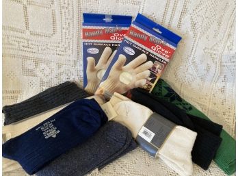 Assorted Lot Of New Socks In Various Materials